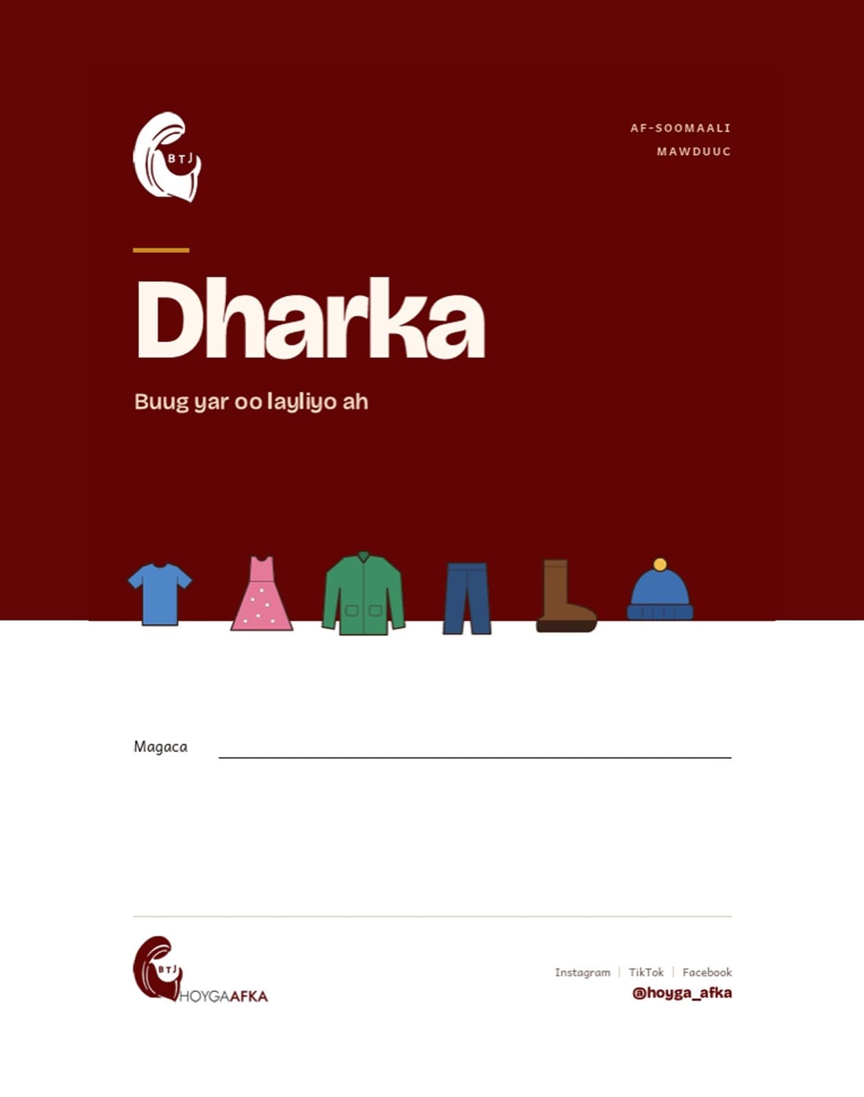 Dharka - Øvelseshæfte